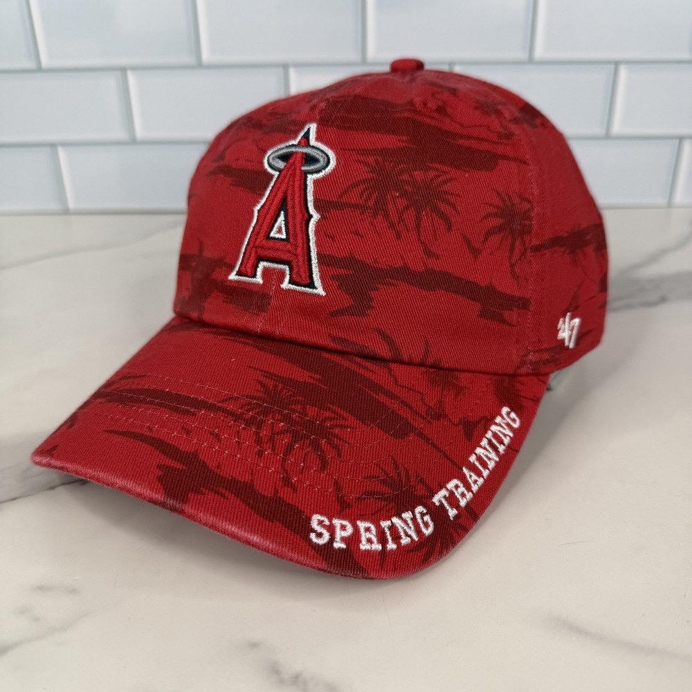 Los Angeles Angels Hat Cap Strap Back Mens One Size 47 Baseball Spring Training